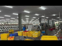 Fios de poliéster 100% espumados para a indústria da costura