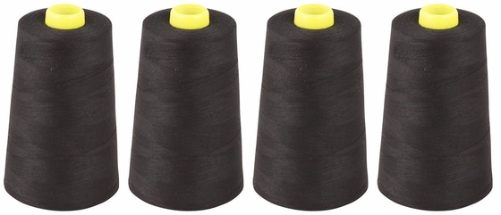 Venda a quente de fio de costura de overlock bom alongamento vestuário desportivo 40/2 fio de costura de poliéster