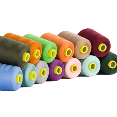 linha de costura de poliéster 20/2 30s/2 40s/2 100% de material puro Yizheng linha de costura de poliéster 40S2