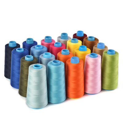 40/2 5000Y 6000Y 8000 Yards 100% poliéster máquina de costura de fio para fábrica de vestuário