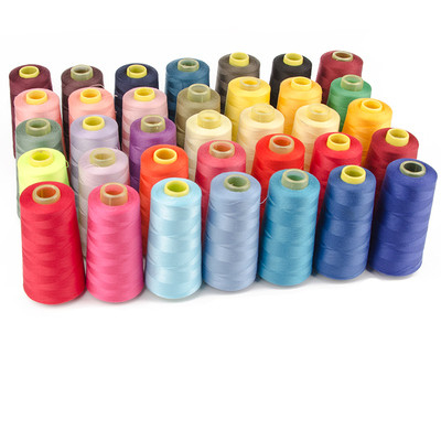 Fios de costura de poliéster 40s/2 5000m fábrica da China