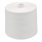 100% brancos crus de Ring Spun Yarn Pre Dyed do poliéster para costurar 40/2 de processo das tecnologias de TFO