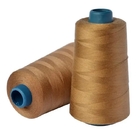 Linha girada de tecelagem/de confecção de malhas da resistência do poliéster da linha de costura alta para estofar, do poliéster