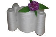 fio completo branco cru da máquina de 50s/2 50s/3 Dull Polyester Yarn For Knitting