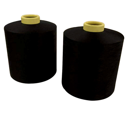 75D/36F Branco bruto preto SD 100% Filamento de poliéster Filamento durável