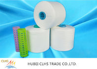 Ring Spun Polyester Yarn 100% branco cru 30S/2 30S/3 para a costura