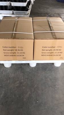 Localização da fábrica 100% poliéster Filho de costura Multicolor 40/2 3000 Yards/Cone