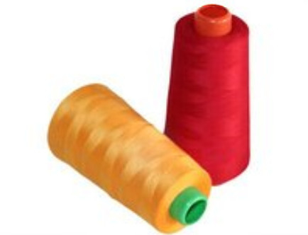 Cores 100% poliéster 3000 Yards/Cone