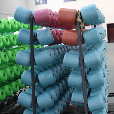Cores personalizadas 40S/2 100% Poliéster Fio Esponjado Para Fios de Costura de Poliéster