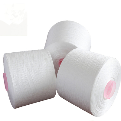 AA/AAA Grau 60/2 60/3 Branco bruto 100% Poliéster Anel de Fibras
