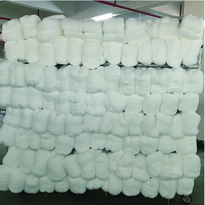 DTY Fios de nylon branco bruto para costura, tecelagem, tricô