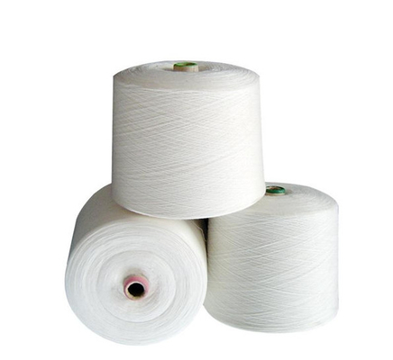 AA/AAA Grau 60/2 60/3 Branco bruto 100% Poliéster Anel de Fibras