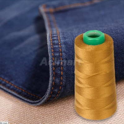 20/3 Fios de costura de poliéster 100% de alta resistência para jeans