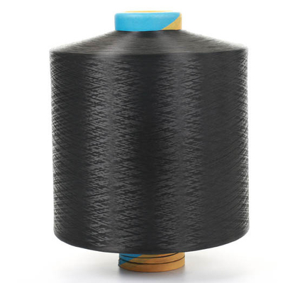 150D/48F DTY Fios de poliéster em bruto Branco, preto