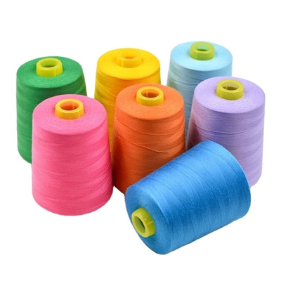 Fios de poliéster de cores múltiplas Fios de costura de poliéster 402 Fios de costura