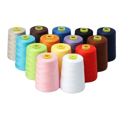 Fios de poliéster de cores múltiplas Fios de costura de poliéster 402 Fios de costura