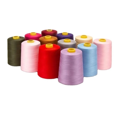 Fios de poliéster de cores múltiplas Fios de costura de poliéster 402 Fios de costura