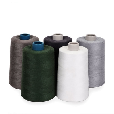 Fábrica Grátis 5000 Yards Fios de costura de poliéster preto