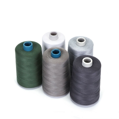 Fábrica Grátis 5000 Yards Fios de costura de poliéster preto