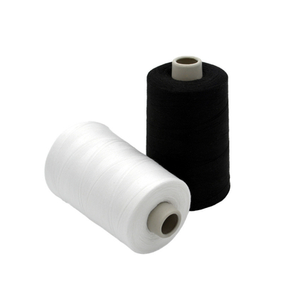 Fábrica Grátis 5000 Yards Fios de costura de poliéster preto