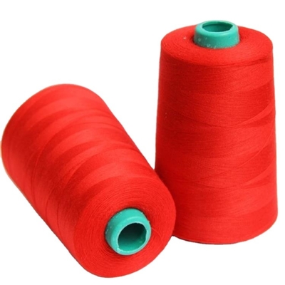 3000 Yards, 5000 Yards, 1kg 40/2 100% de fio de costura de poliéster espumado