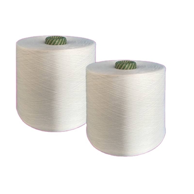 Branco bruto 40/2 Yizheng Spun Fios de Poliéster para Fios de Costura Grau AAA