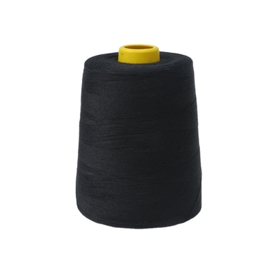 Boa Qualidade 40/2 Fio de costura preto 100% Fio de poliéster Fábrica preço no atacado