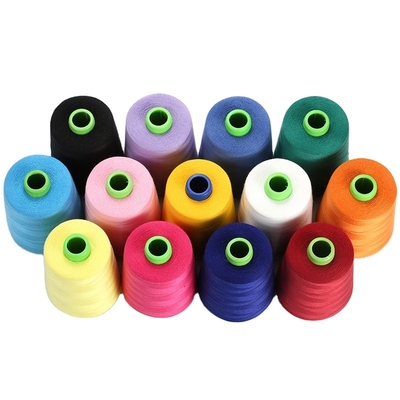 China 8000 Yards Fios de costura de poliéster Spun Fios de costura de poliéster para roupas Venda Quente