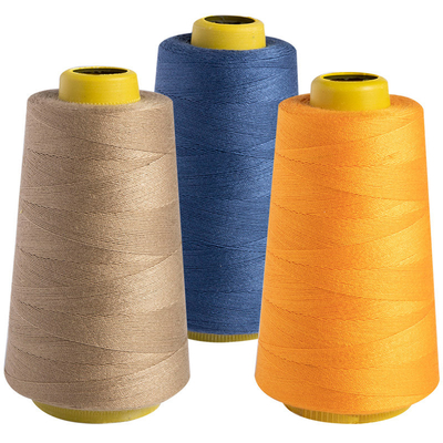 20/3 Fios de costura Fios de costura de poliéster Fios de denim para tecidos de denim