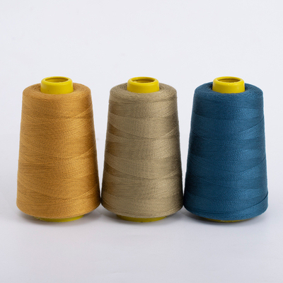 20/3 Fios de costura Fios de costura de poliéster Fios de denim para tecidos de denim