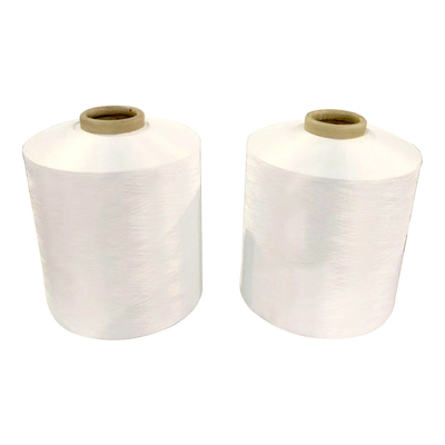 100D/36F Branco bruto 100% Filamento de Poliéster Calças de luvas de tricô 150D/48F