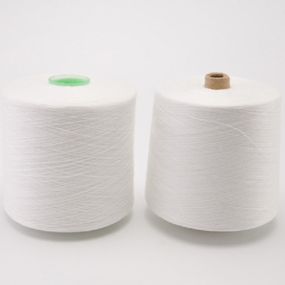 20S, 30S Branco S Twist 100% Poliéster Core Spun