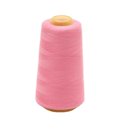 402 Fios de costura de poliéster espumados Opção multicolor Fios de poliéster para roupas de pano