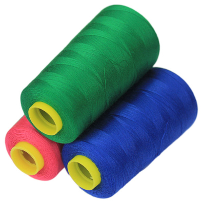Cores de estoque 40/2 Fios de costura poliéster espumados 3000 metros / cone