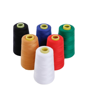 40/2 Fios de costura de poliéster Fabricante Fornecedor Fios personalizados 3000 Yards Spun Yarn Fios de costura para costura