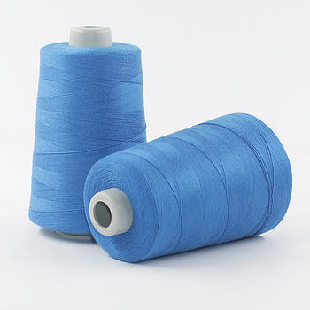 40/2 50/2 20/2 Fio de Costura 100% Poliéster Fiado Para Bolsa de Vestuário Com Preço de Atacado