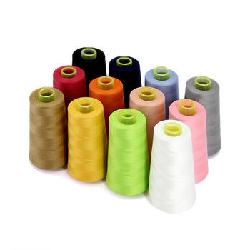 Polyester Thread Manufacturer 402 502 202 100% Polyester Industrial Sewing Thread For Jeans