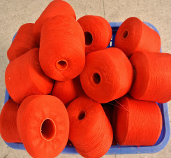 Venda direta de fábrica 20/2 40/2 50/2 100% Fios de poliéster espalhados para tricô