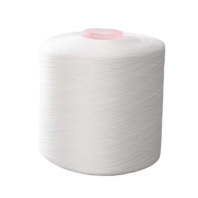 60/2 60/3 60s Branco óptico Branco bruto 100% poliéster Fio de costura