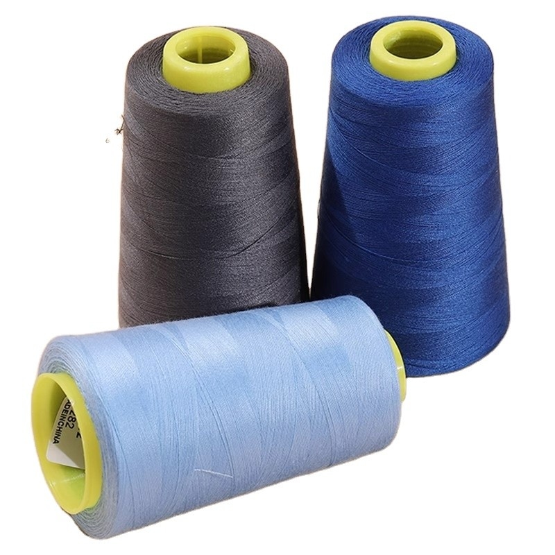 30/2 Cores Fios de costura de poliéster Durabilidade superior